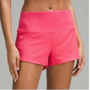 Lululemon Speed Up High-Rise Lined Short 4" Glaze Pink Size size 4